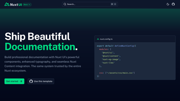 Template Docs screenshot